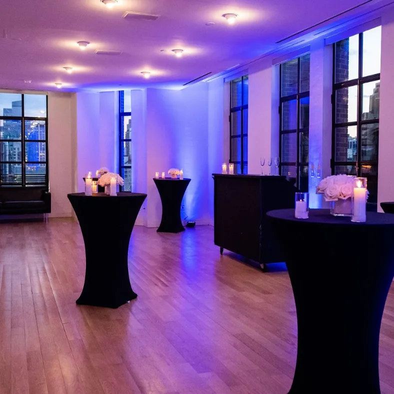 Conference Room set for a cocktail reception, alternate view
